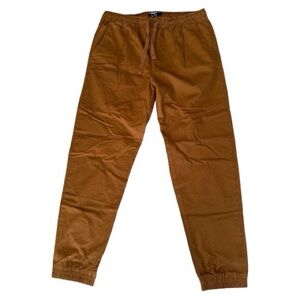 Forever 21 Men's Brown Lightweight Cotton Joggers Size Large 32W x 29L